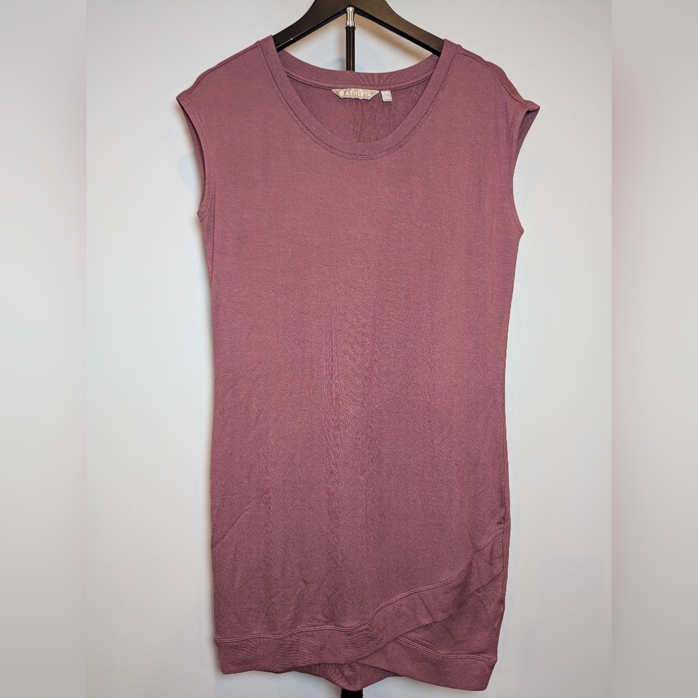 Athleta Women's Size S Dusty Mauve Sleeveless Dress